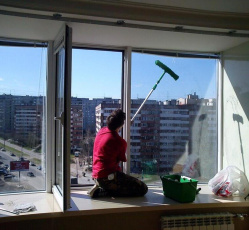 Мытье окон в однокомнатной квартире Кантемировка